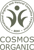 Image de l'icône « COSMOS Organic », produits de soins organiques certifiés khadi Image de l'icône « COSMOS Organic », produits de soins organiques certifiés khadi