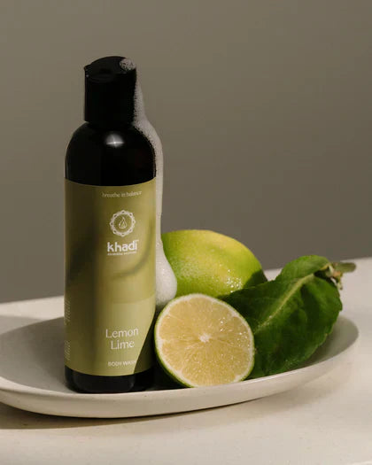 PRANA Lemon Lime Body wash | khadi Ayurveda Selfcare Worlds