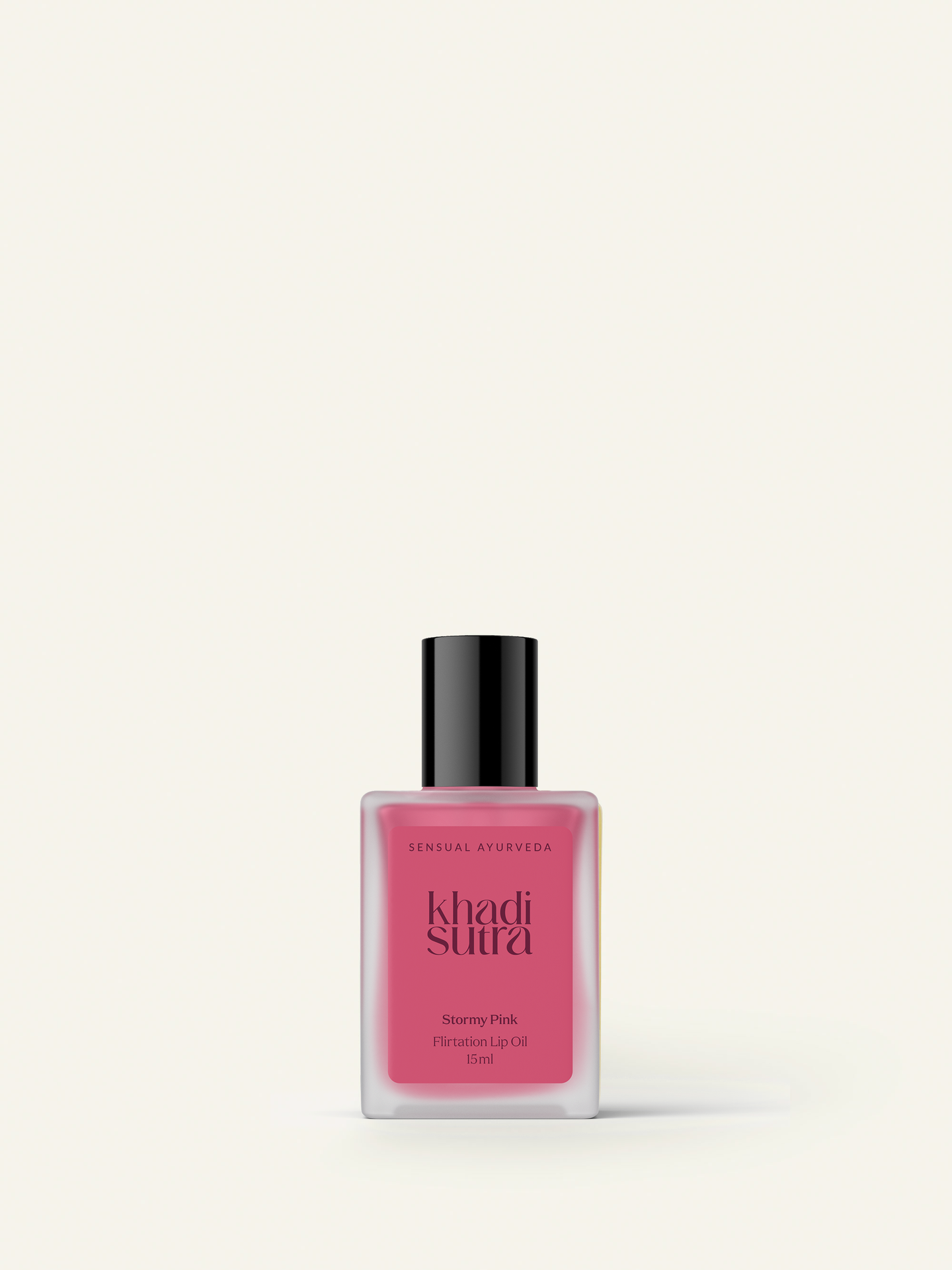 khadi sutra Lip Oil Stormy Pink