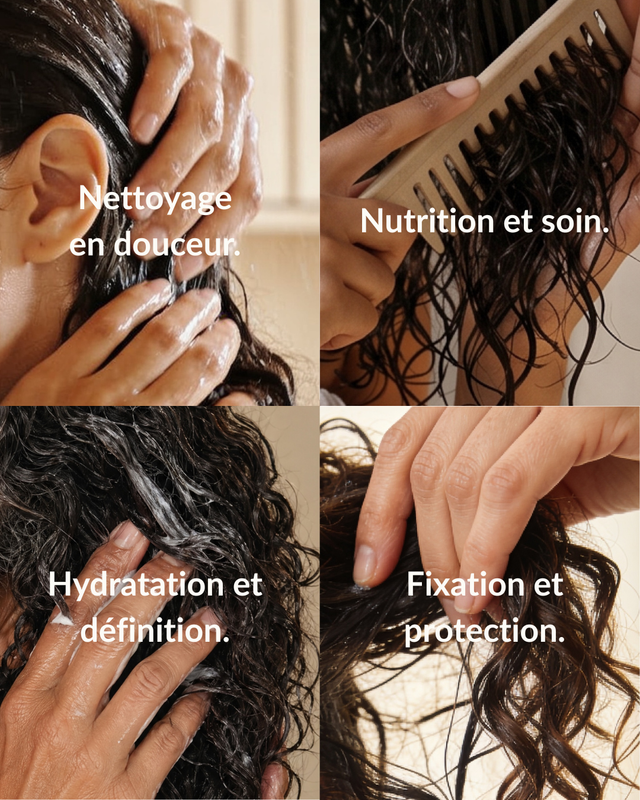Routine Cheveux Bouclés Chakra Curl
