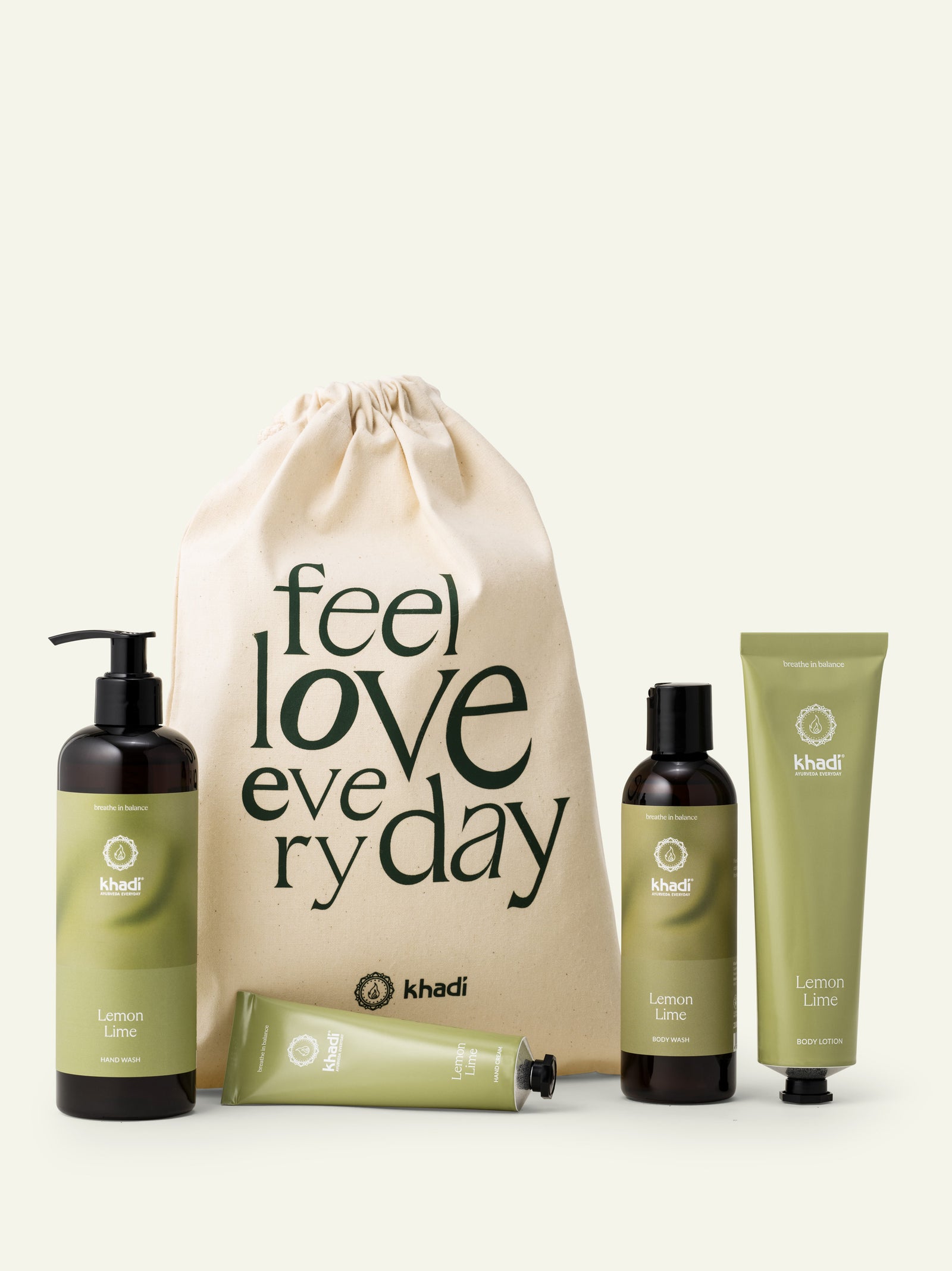 Coffret grand format Lemon Lime – khadi Ayurveda Everyday