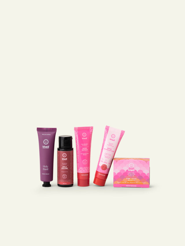 khadi Summer Travel Kit — des essentiels de soin pour vous accompagner tout au long de l’été