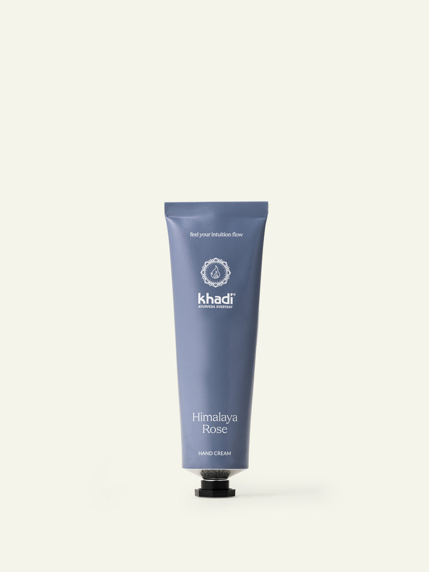 khadi Crème mains Rose de l’Himalaya – face avant