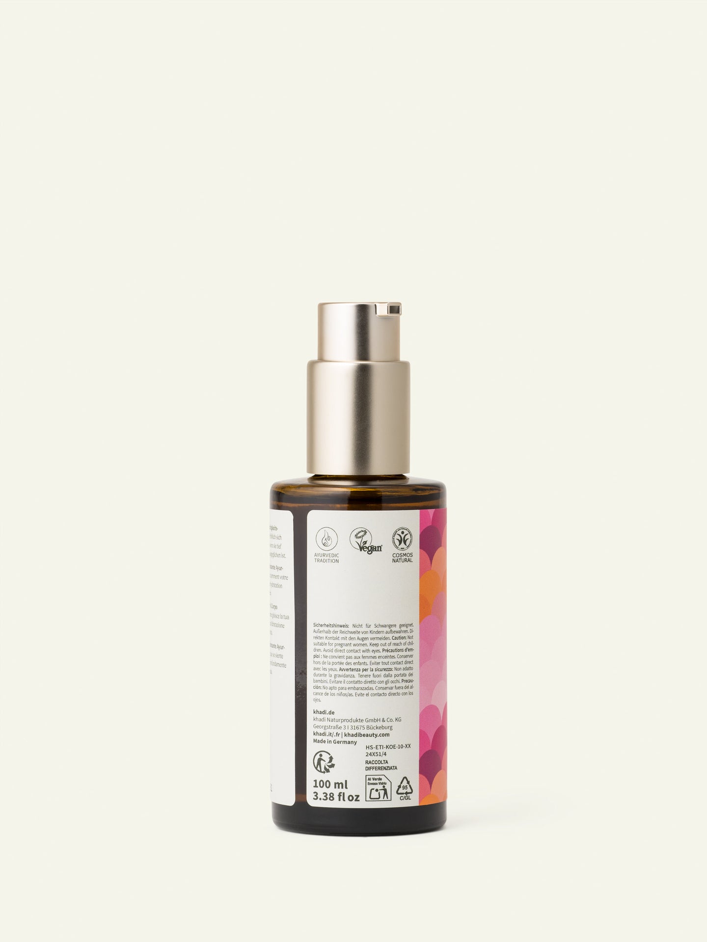 khadi Huile Beauté au Lotus Rose – dos