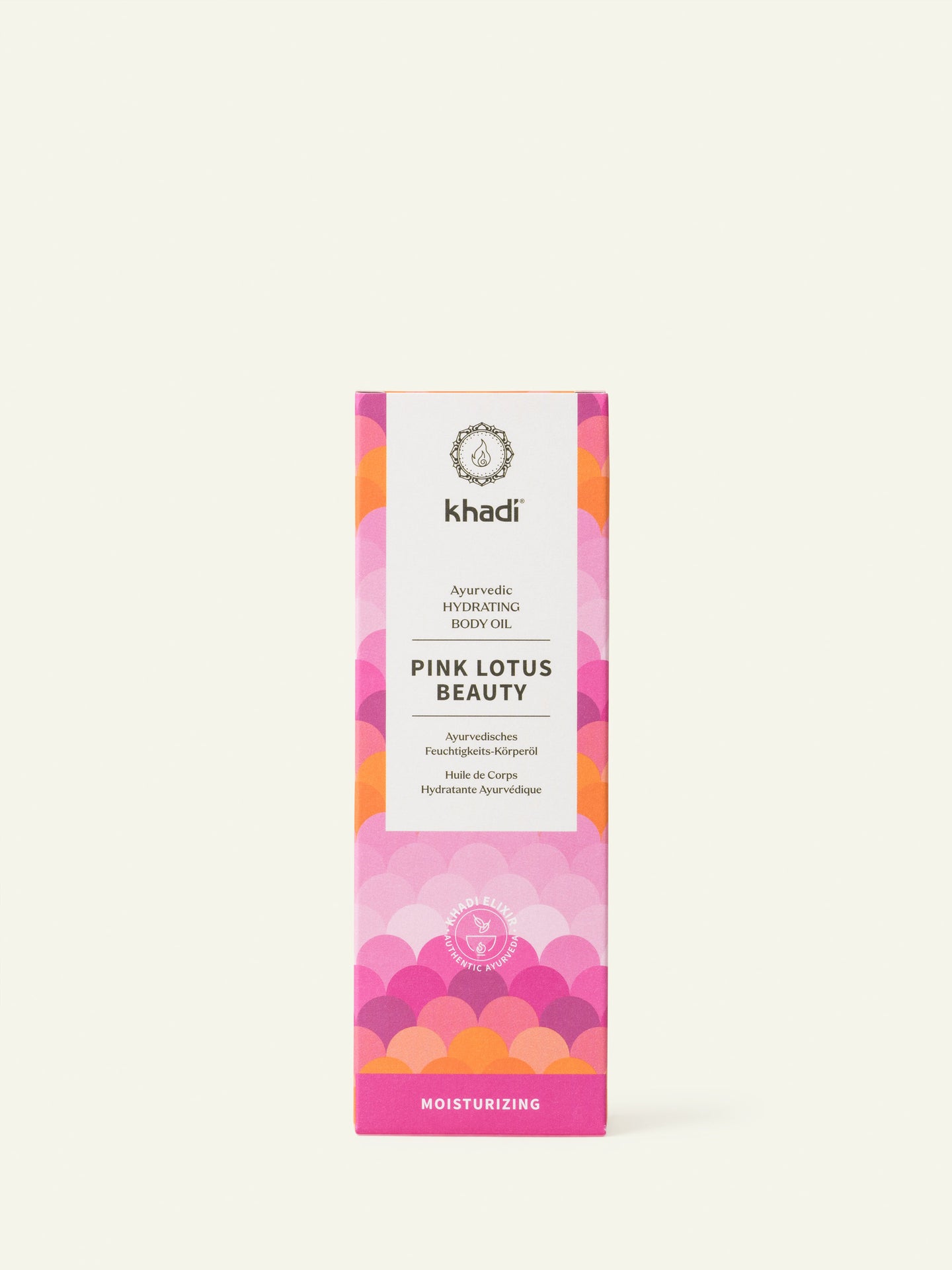khadi Huile Beauté au Lotus Rose – variante front