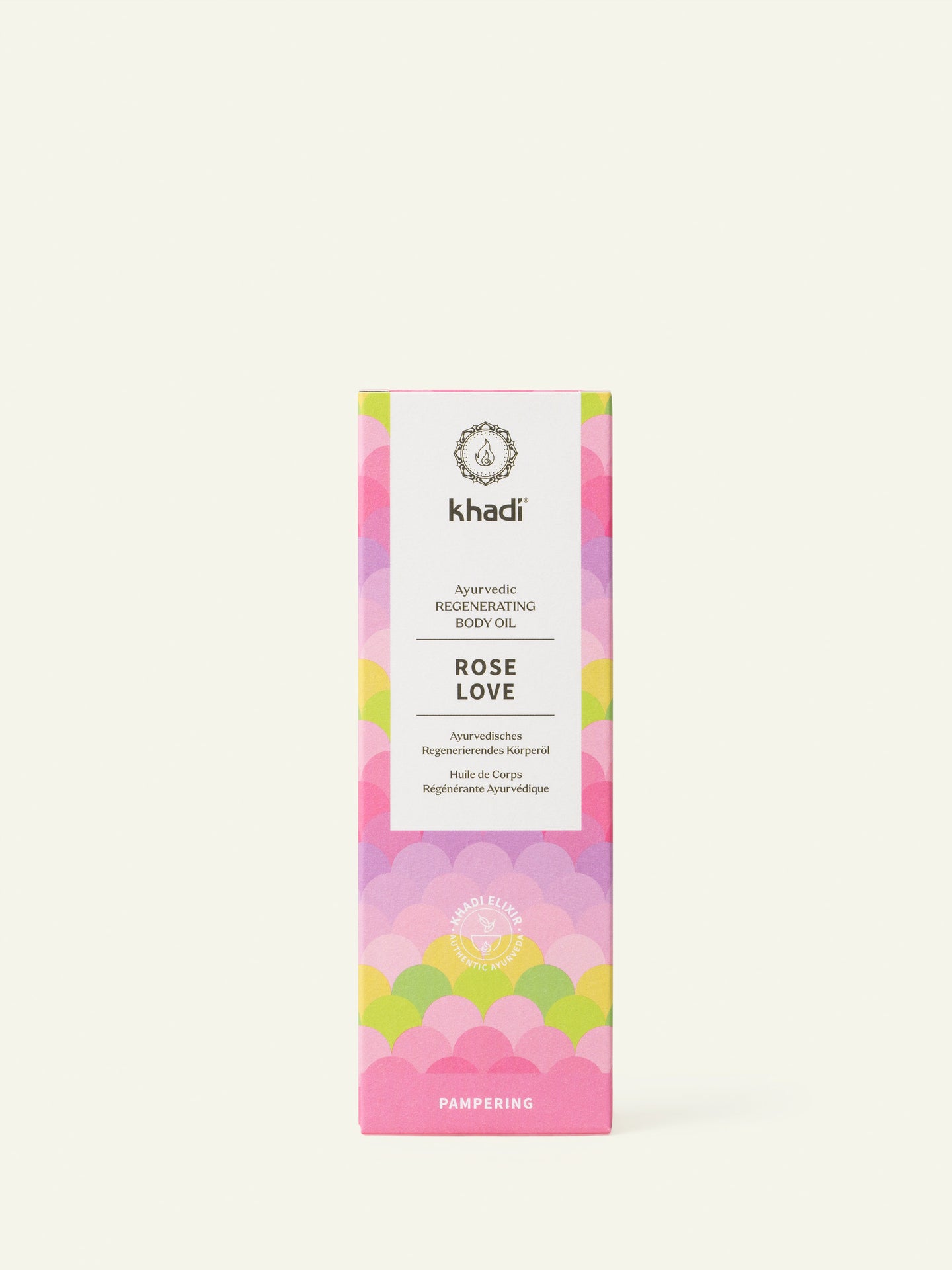 khadi Huile Rose Love – variante frontale