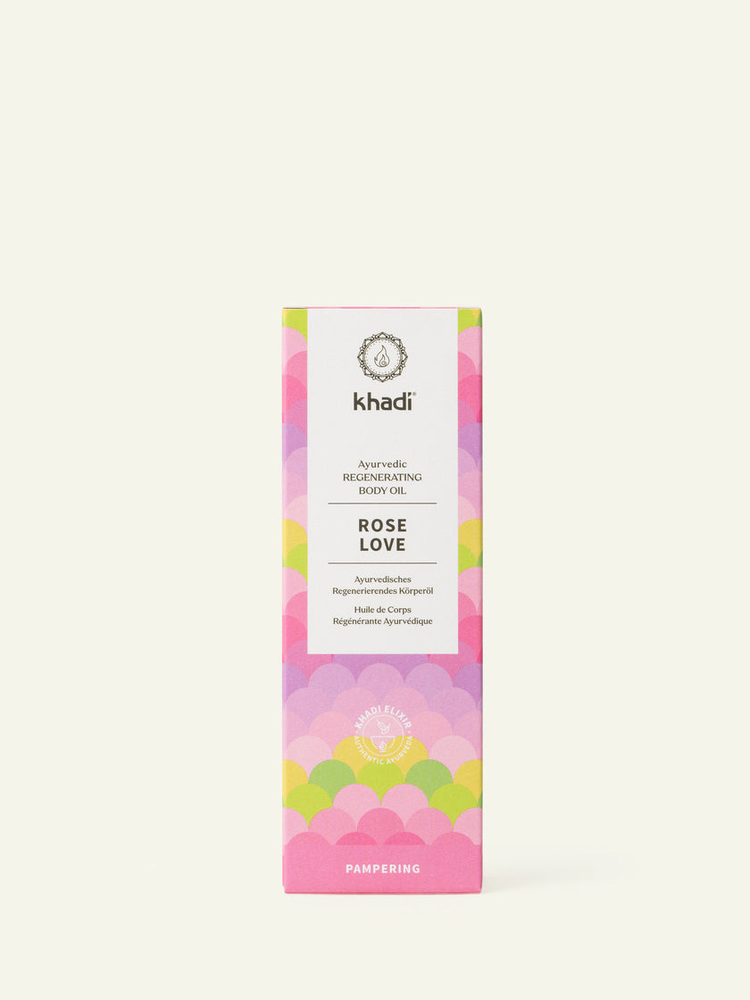 khadi Huile Rose Love – avant