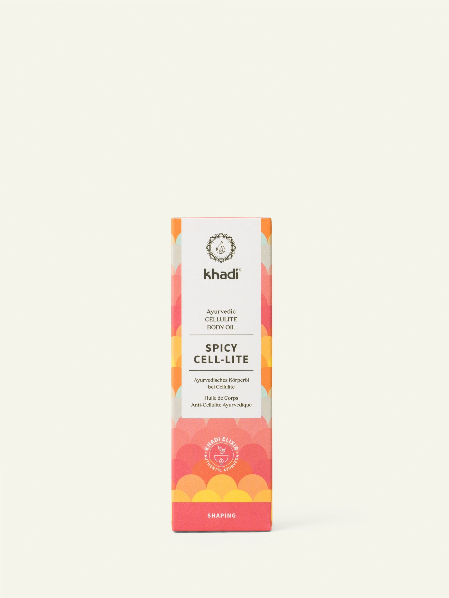 khadi Huile corps Spicy Cell – autre face avant