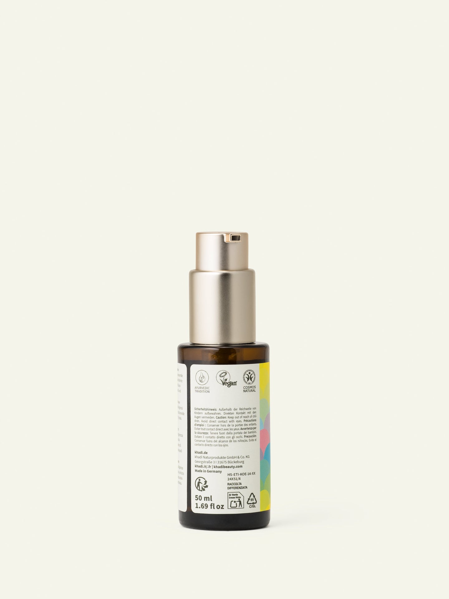 khadi Huile Triphala Tritox – variante arrière