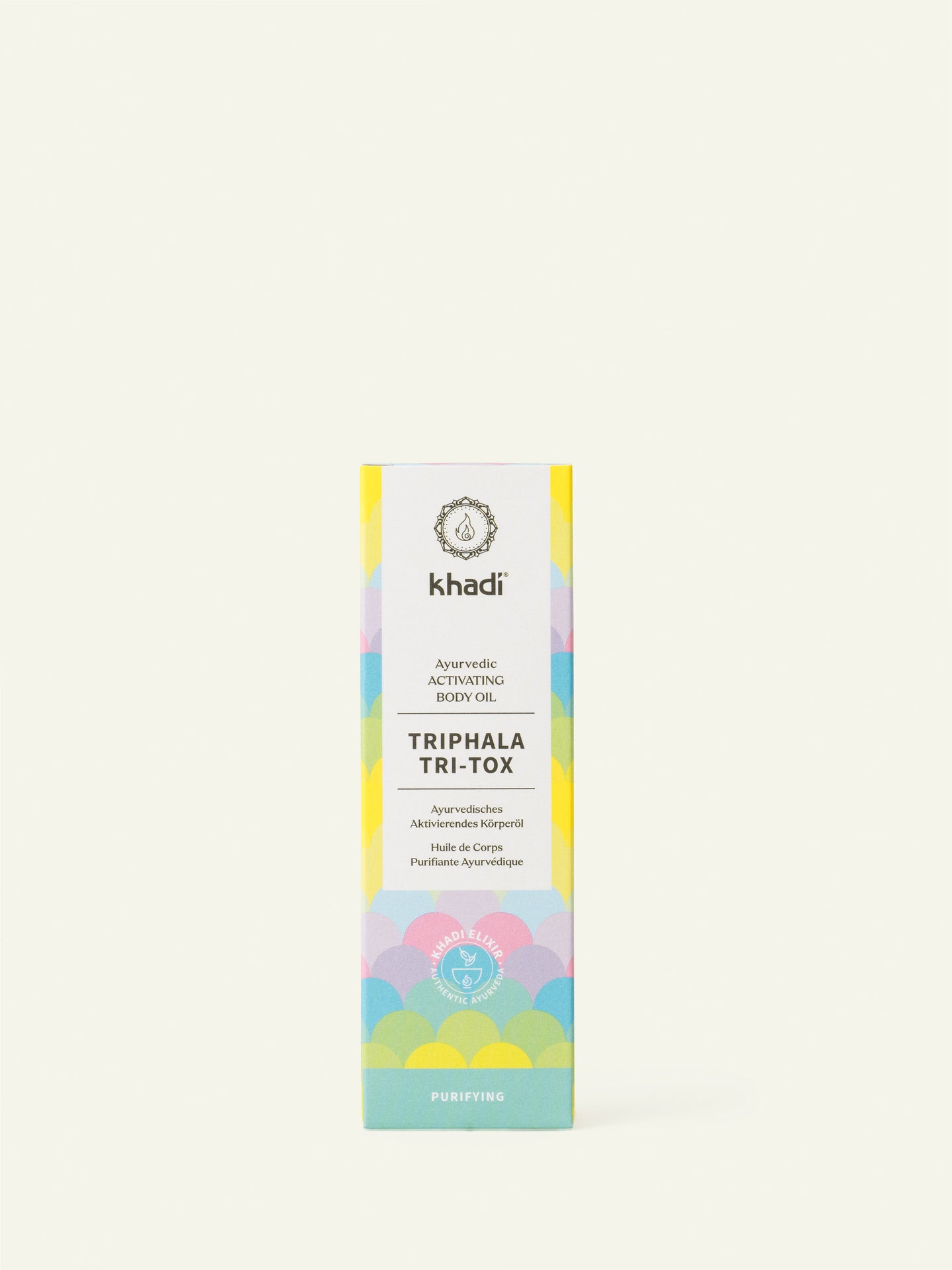 khadi Huile Triphala Tritox – dos
