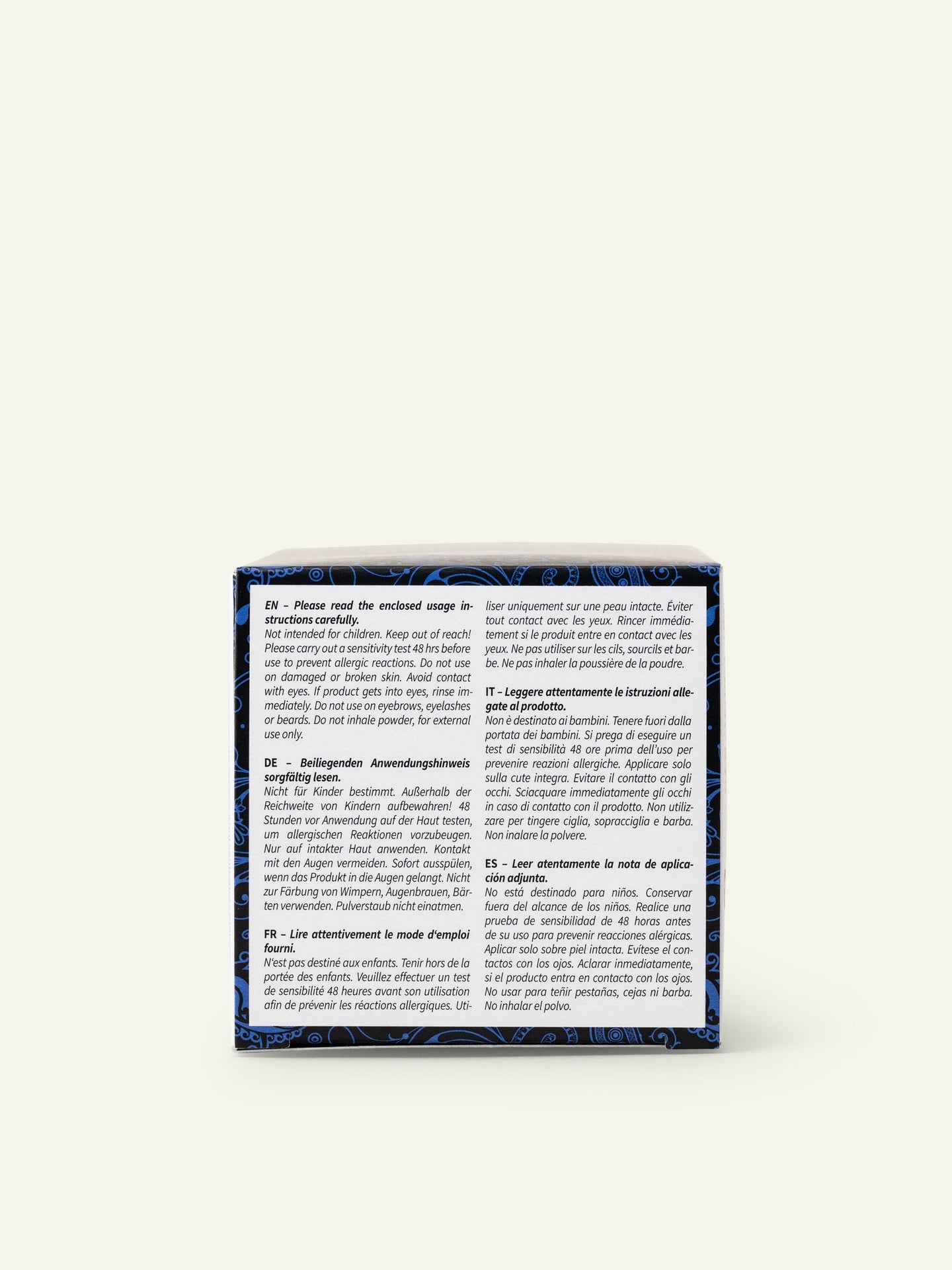 khadi Coloration naturelle - Indigo Royal