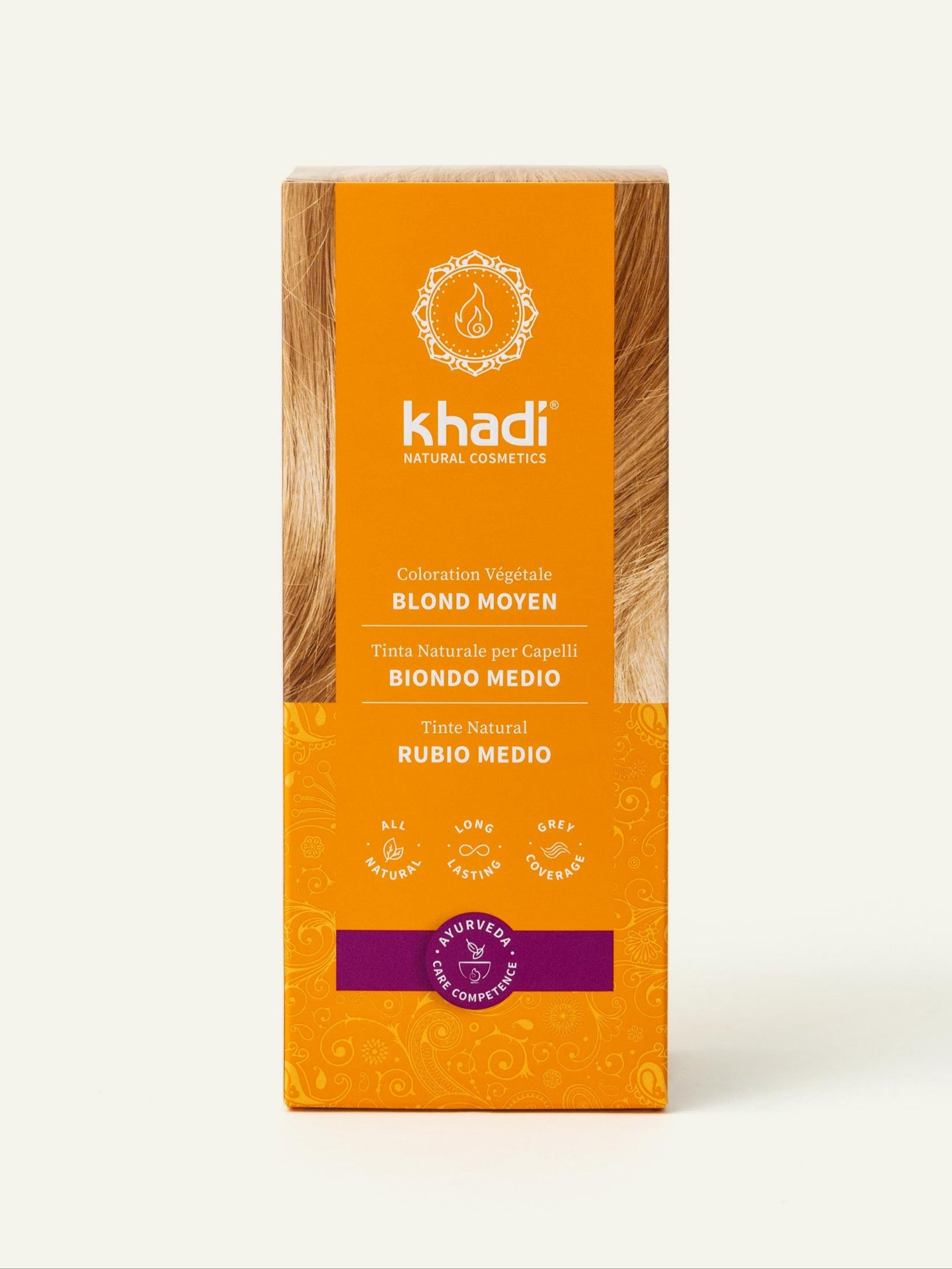 khadi Coloration naturelle – Blond moyen