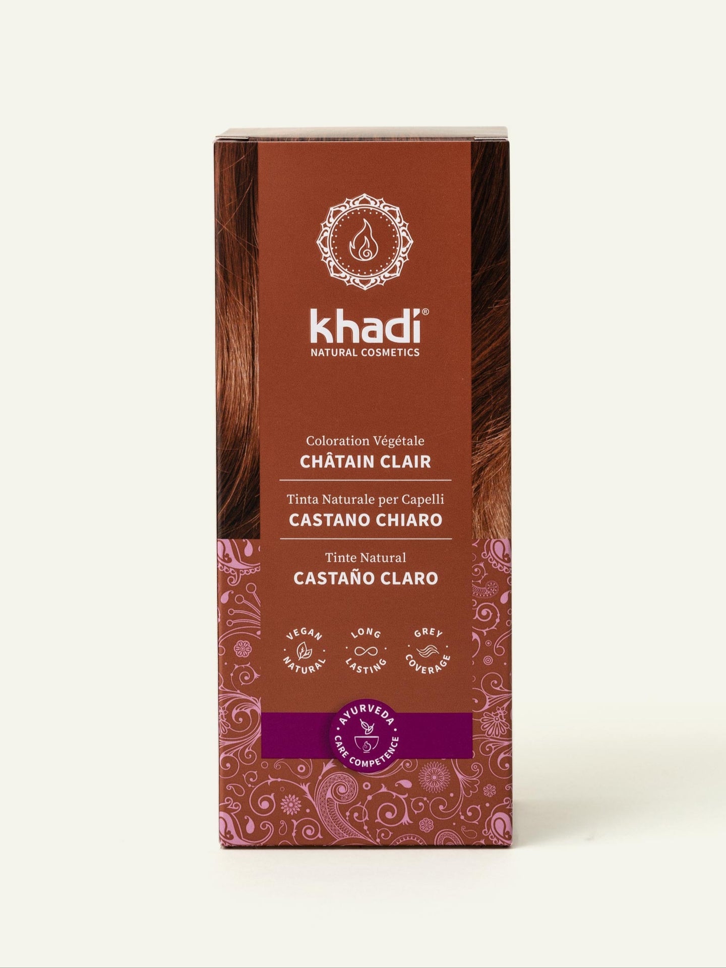 khadi Coloration naturelle – Châtain clair 1