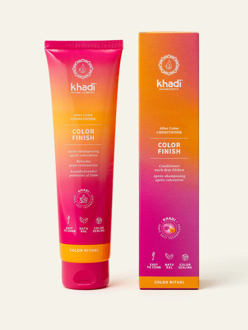 Emballage du Color Finish apres-shampooing de khadi Color Ritual
