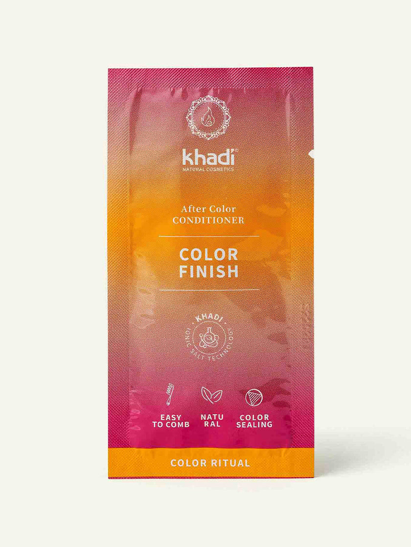 Sachet Color Finish apres-shampooing - traitement ultérieur de khadi Color Ritual