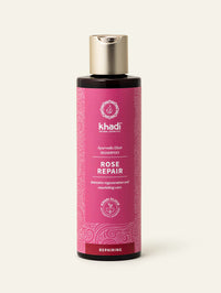 Image de rose-repaire huile pour cheveux et cuir chevelu, dos de khadi