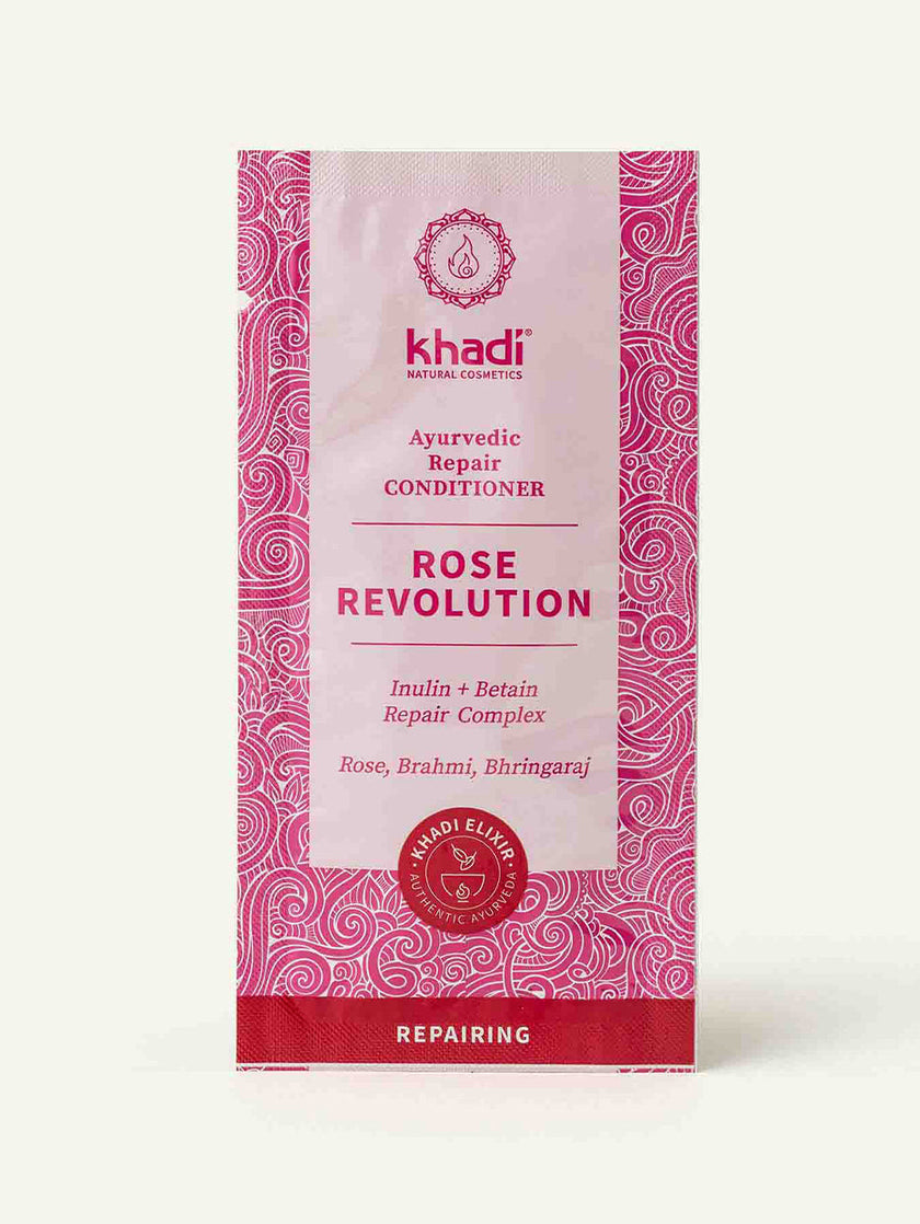 Photo de l'après-shampoing Rose Revolution, une présentation spéciale