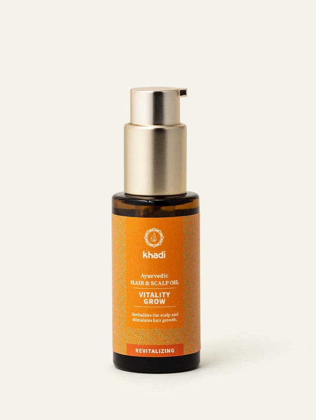 Image de Vitality Grow Huile pour cheveux et cuir chevelu de khadi